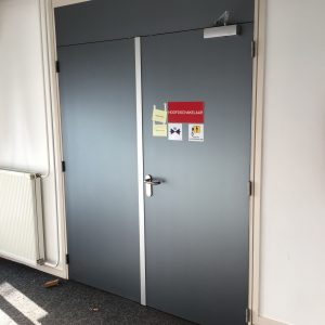Dubbele binnen deur + kozijn