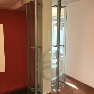 Stalen koker 100 x 100 x 5